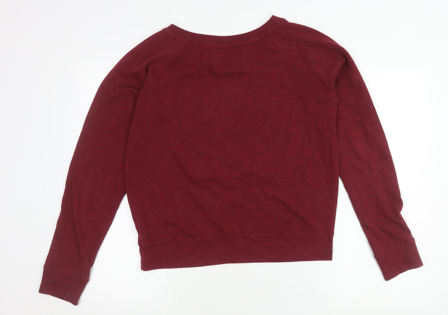Hard Rock Cafe Red Graphic Sweatshirt L Unisex