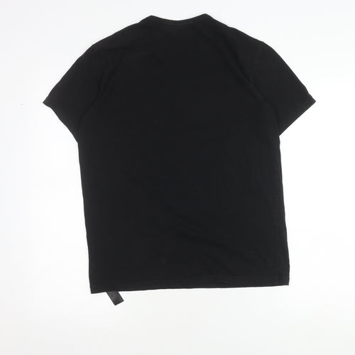 Emporio Armani Men's Black Crew Neck T-Shirt M