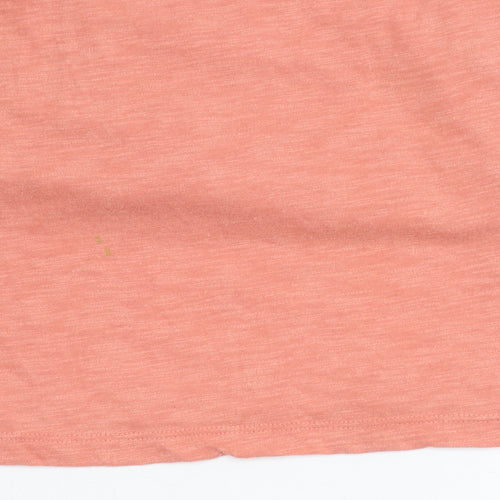 Uniqlo Women's Orange Boat Neck Dress S