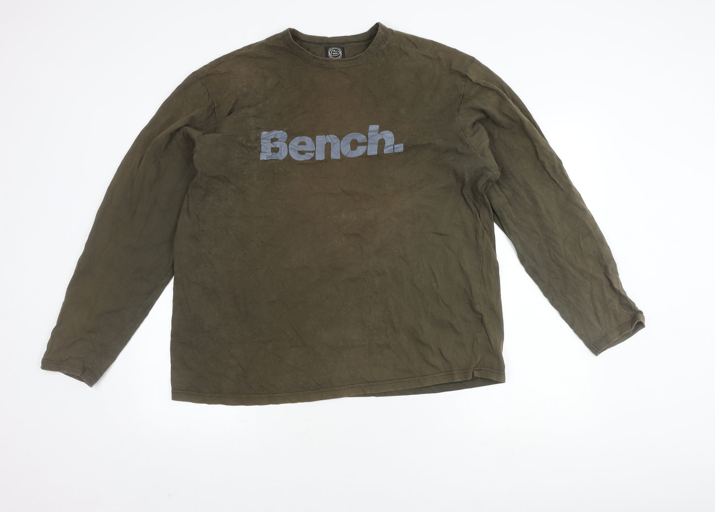 Bench Men's Green Graphic Jumper size XL