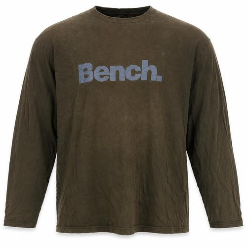Bench Men's Green Graphic Jumper size XL