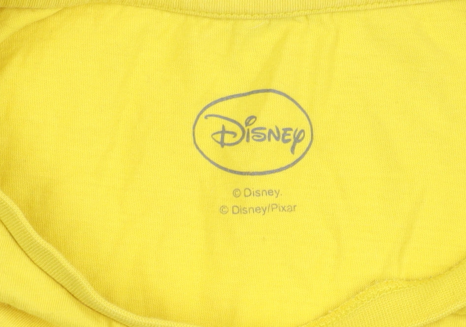 Disney Men's Yellow 'The Lion King' XXL T-Shirt