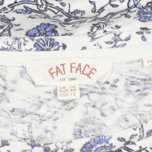 Fat Face Women's Multicoloured Floral Tank, Size 18
