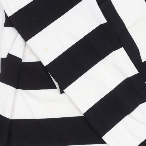 agnès b. Women's Striped Cotton Top Size 8 Long Sleeve