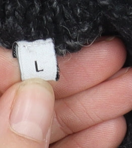 Edwin Men's Grey Wool Pullover Jumper L