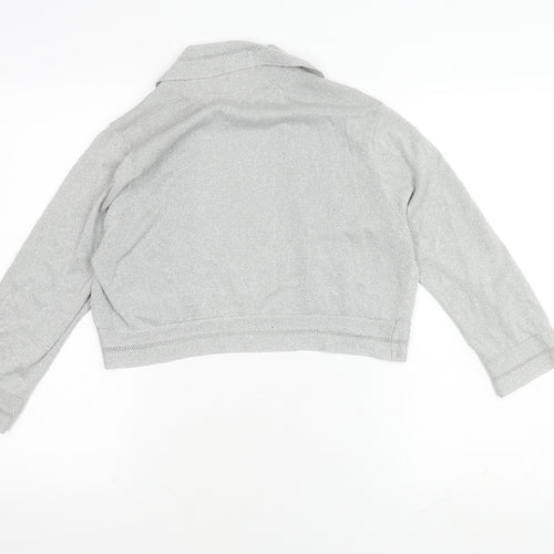 Monsoon Women’s Grey Shrug M - Knit Long Sleeve