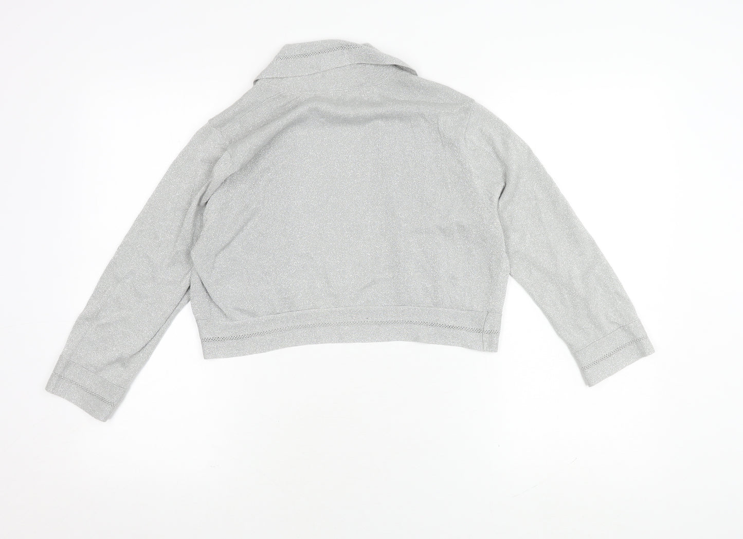 Monsoon Women’s Grey Shrug M - Knit Long Sleeve