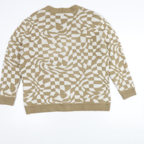 ASOS DESIGN Women's Beige Cardigan Size 8
