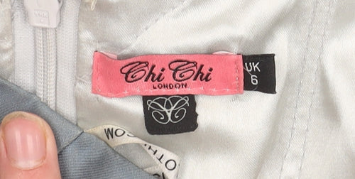 Chi Chi London Women's Floral Party Dress Size 6