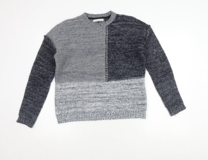 Maison de Nimes Women's Grey Pullover Jumper Size 8