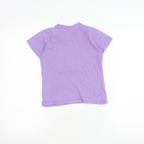Mountain Warehouse Girls' Purple Butterfly T-Shirt, Size 7-8