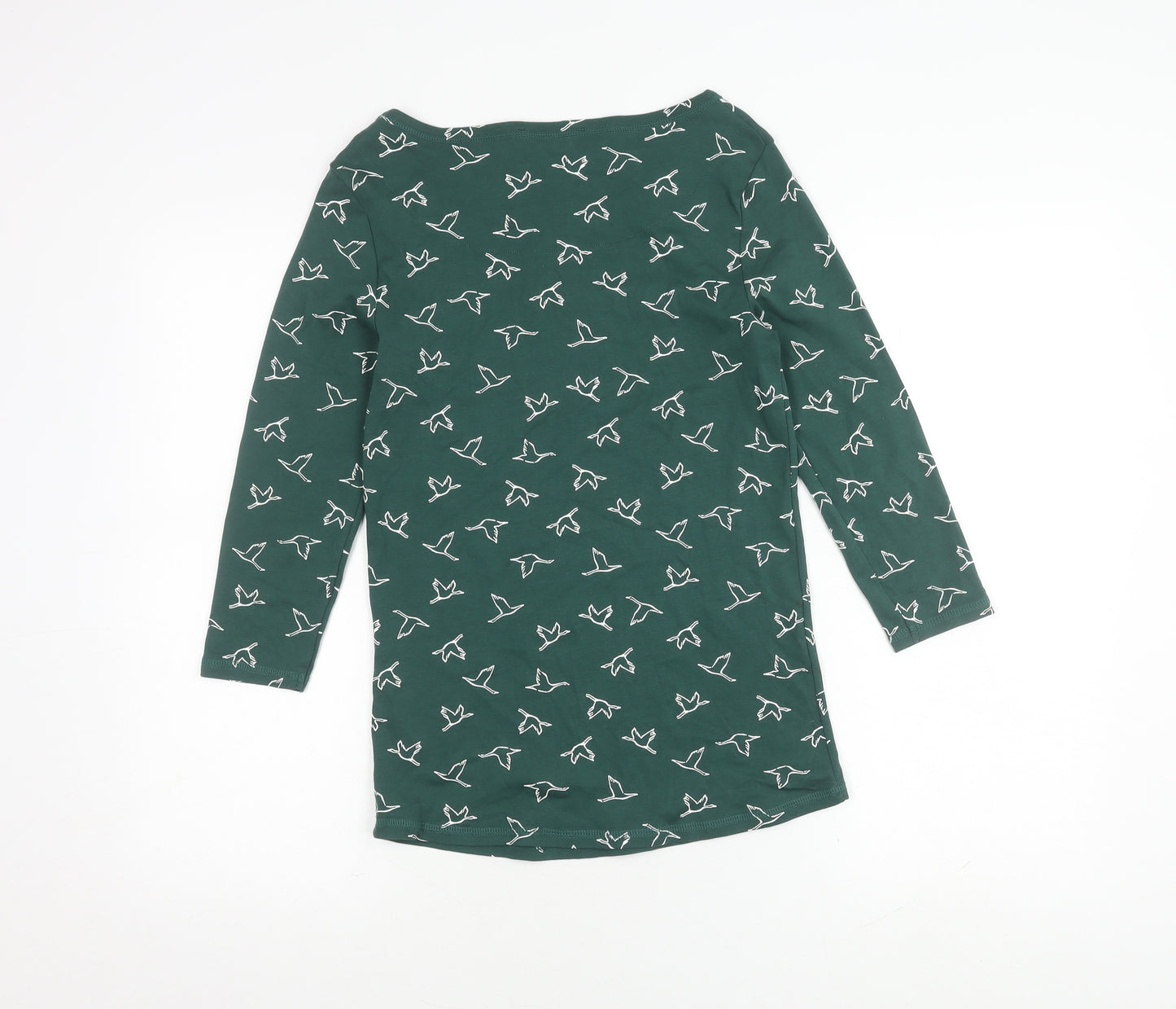 Marks and Spencer Women's Green Animal Print Top UK 12