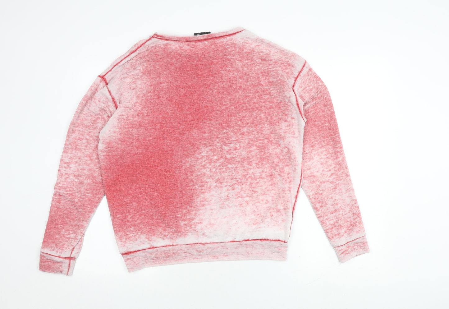 Topshop Women's Multicoloured Size 8 Animal Print Sweatshirt