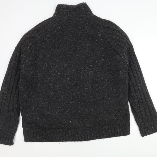 Lee Cooper Men's XL Grey Knit Jacket