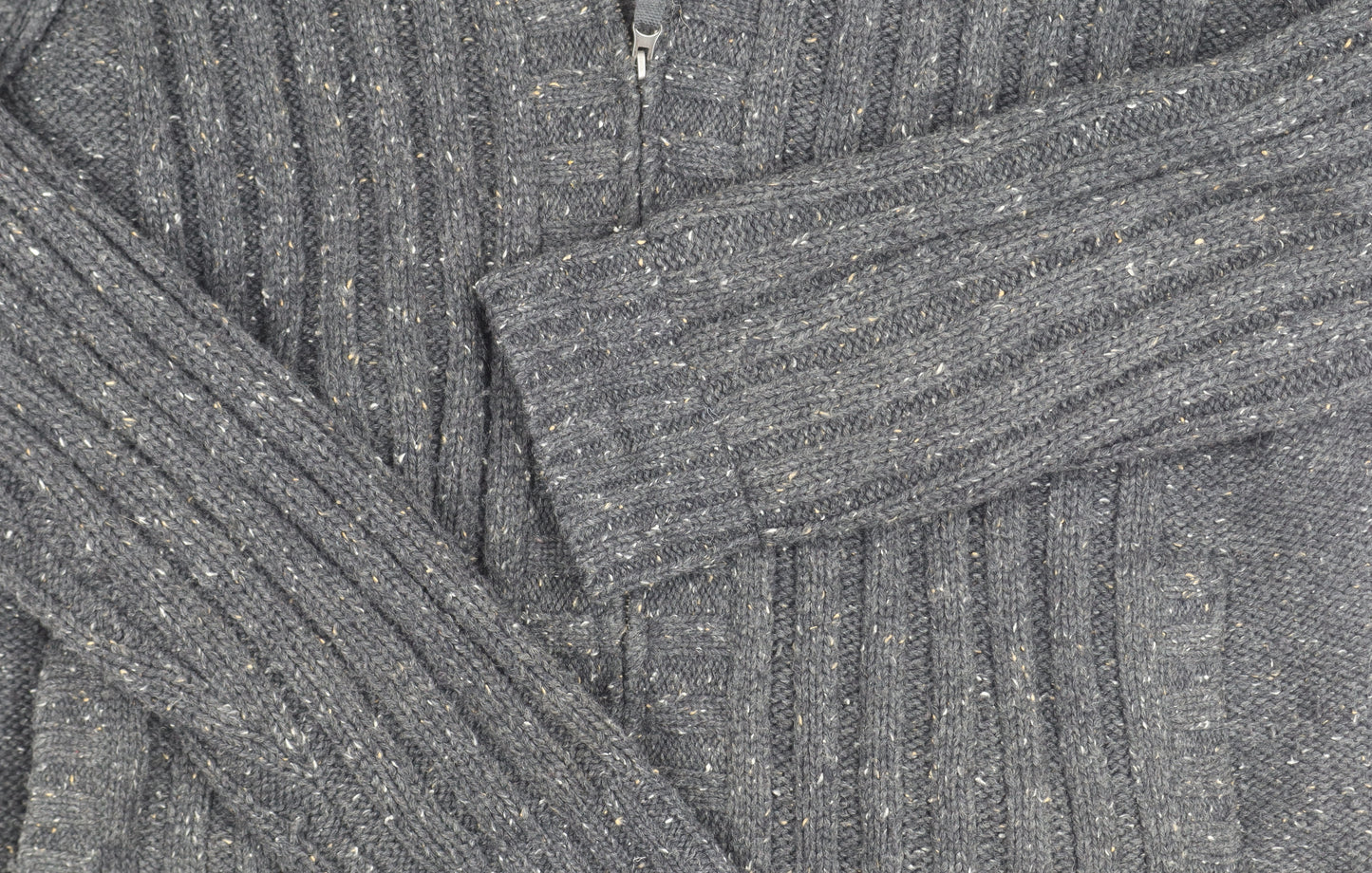 Lee Cooper Men's XL Grey Knit Jacket