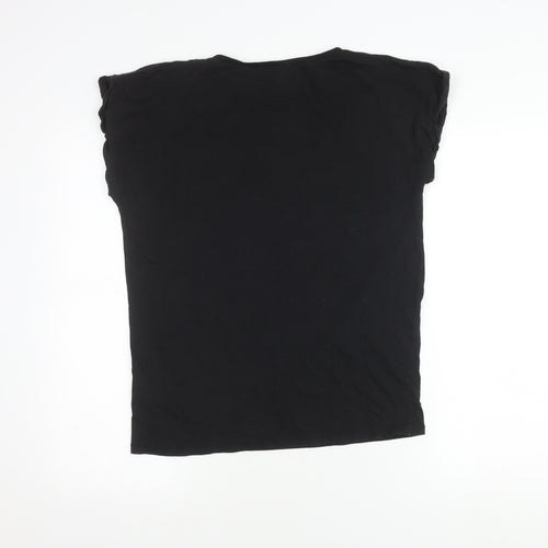 Disko Kids Unisex Black Music T-Shirt M Retro Glitter