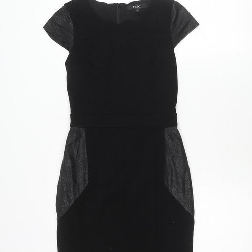 Next Women's Black Dress, Size 6, Classic Style
