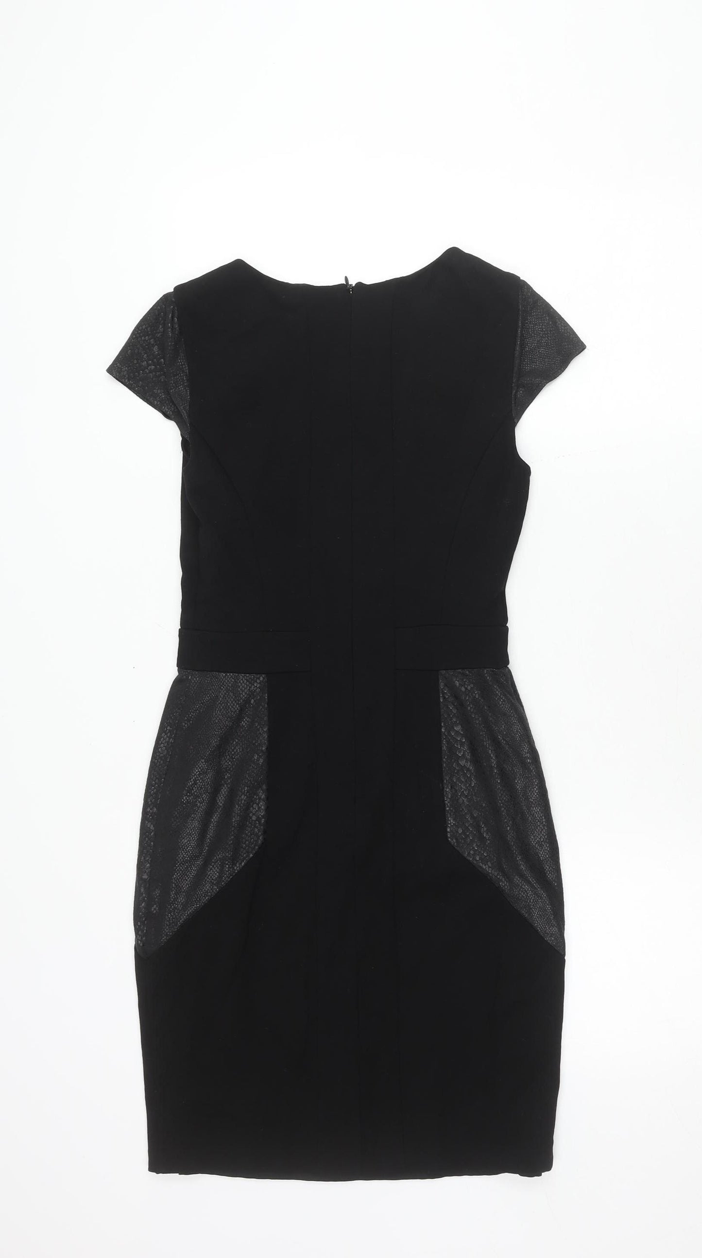 Next Women's Black Dress, Size 6, Classic Style