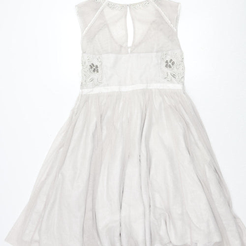 No.1 Jenny Packham Women's Ivory A-Line Dress Size 14