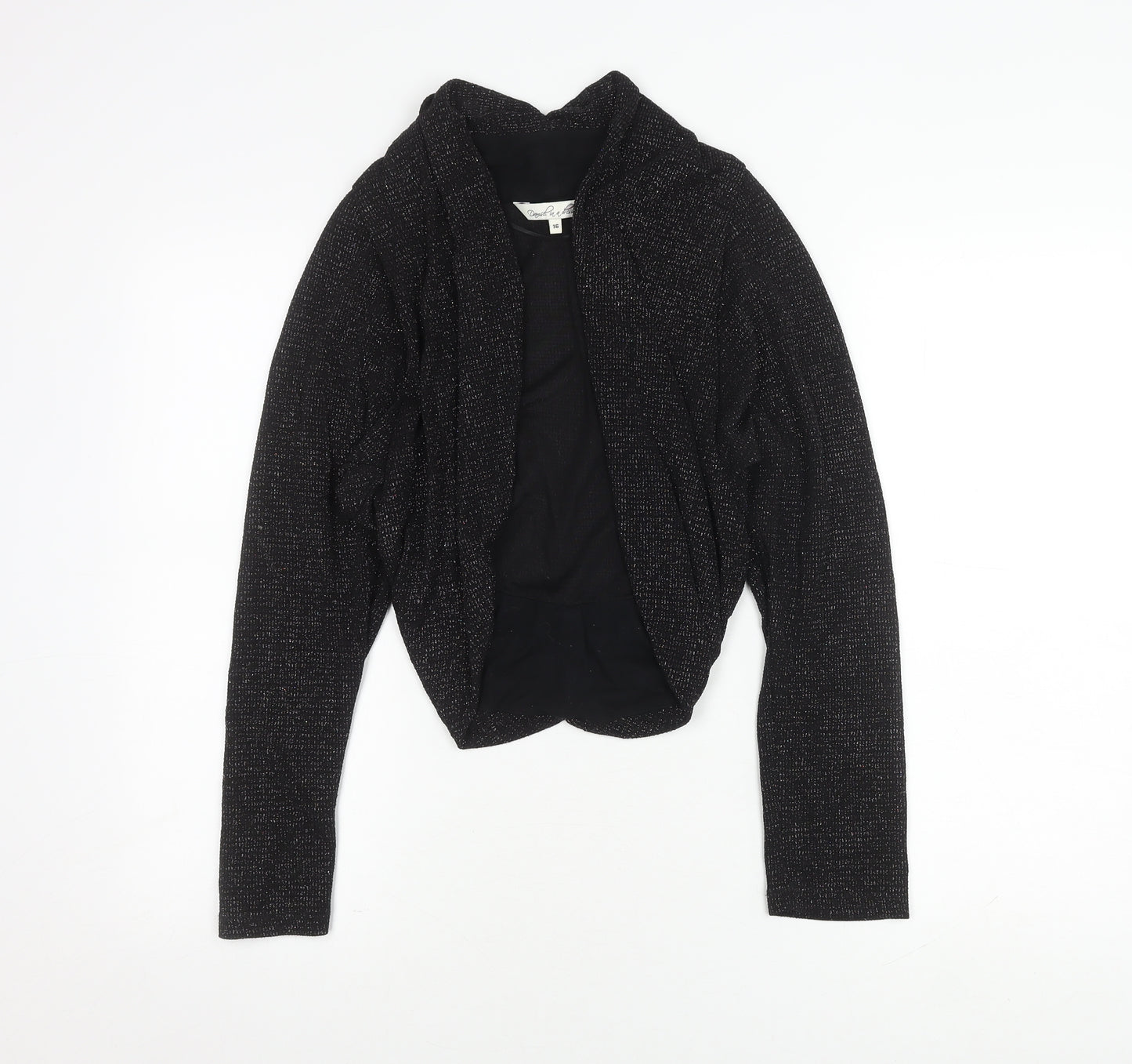 Damsel in a dress Black Shrug - Size 16