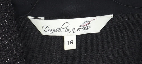 Damsel in a dress Black Shrug - Size 16