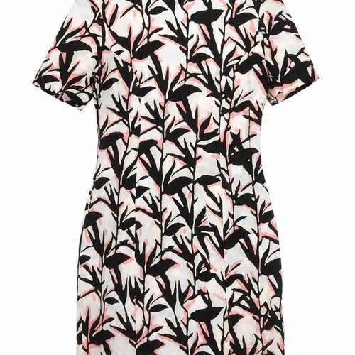 Miss Selfridge Women's Black Animal Print Dress
