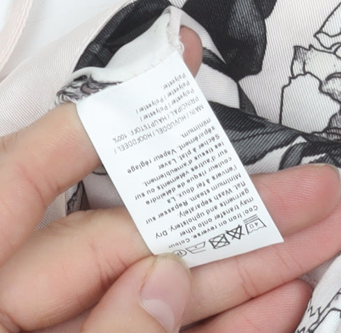 River Island Women's Floral Cropped Blouse