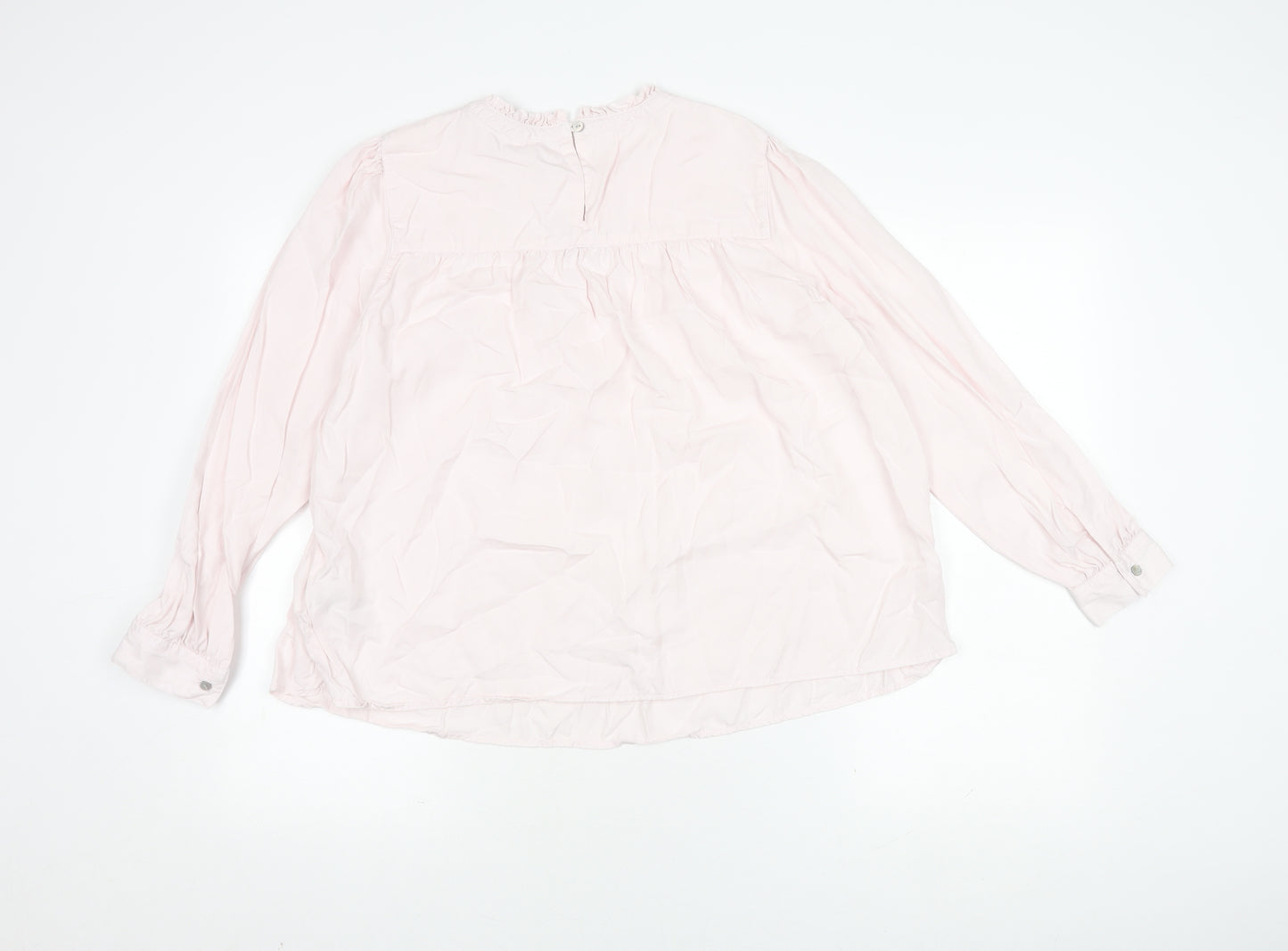 Marks and Spencer Women's Pink Blouse UK 18