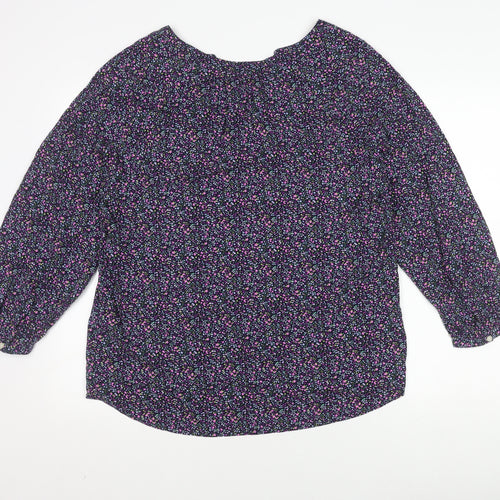 Crew Clothing Women’s Multicoloured Floral Blouse 14