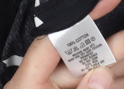 Hobbs Women's Black & White A-Line Dress, Size 16