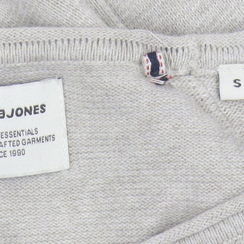 Jack & Jones Men's Beige Pullover Jumper Size S