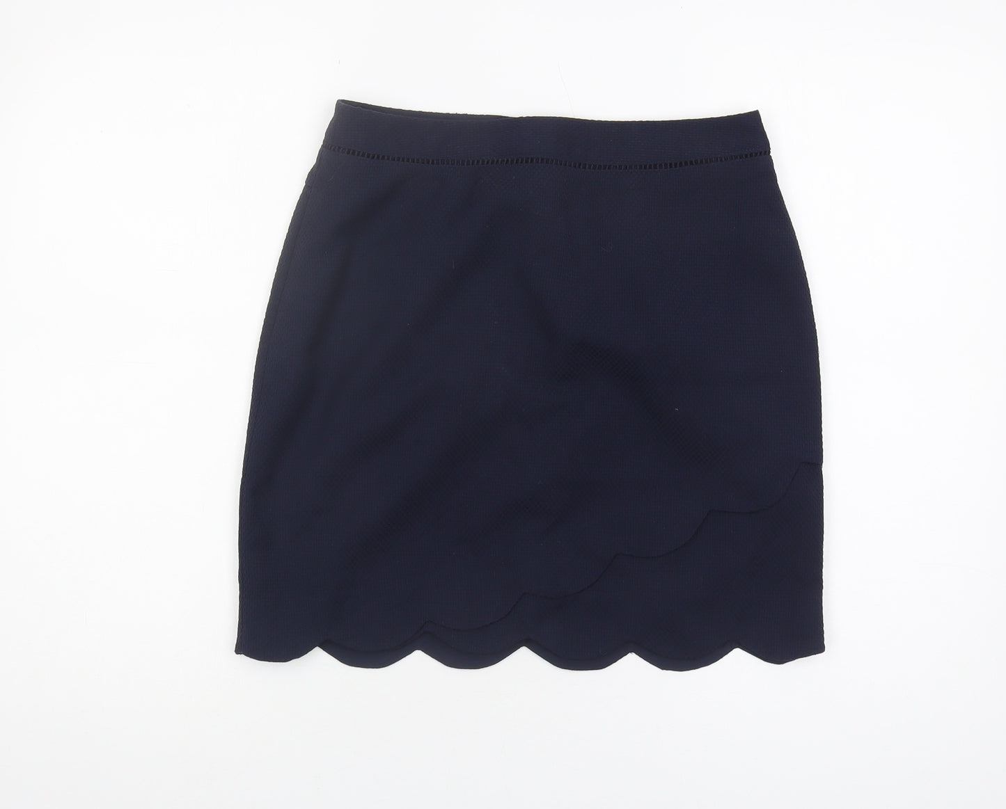 Oasis Women's Blue Pencil Skirt, Size 10