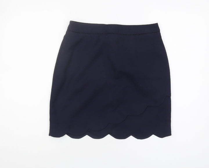 Oasis Women's Blue Pencil Skirt, Size 10
