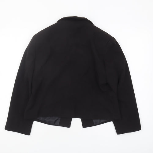 New Look Women's Black Blazer Size 14