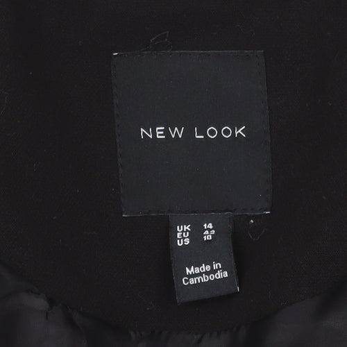 New Look Women's Black Blazer Size 14