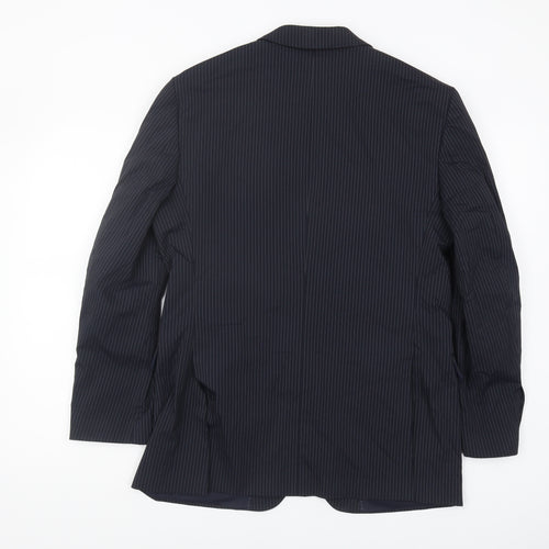 Golfino Men's Blue Striped Blazer 38