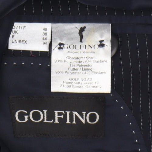 Golfino Men's Blue Striped Blazer 38