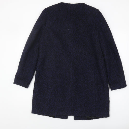Linea Women's Black Coat Size 12, Versatile Chic Design