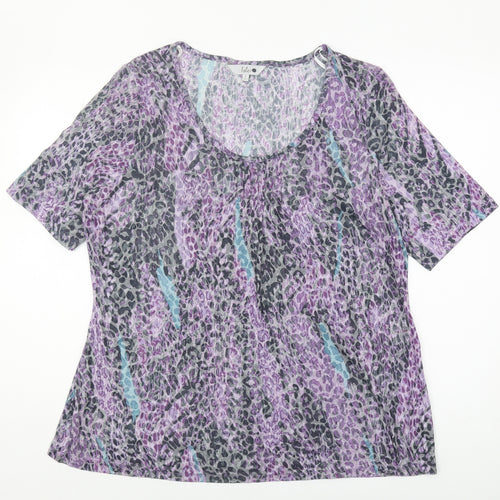 Isle Women’s Multicoloured Scoop Neck Top L