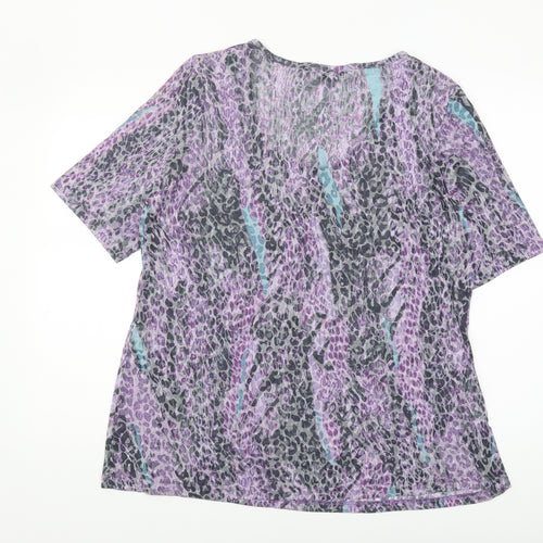 Isle Women’s Multicoloured Scoop Neck Top L