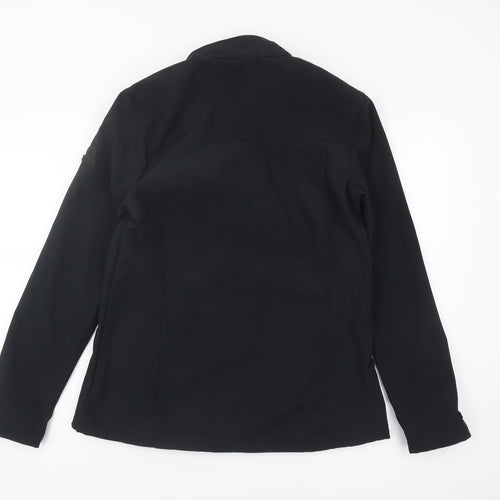 TOG24 Women's Black Jacket, Size 12 - Full Zip