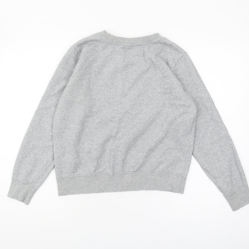 Champion Grey Unisex Adults Medium Pullover Sweatshirt