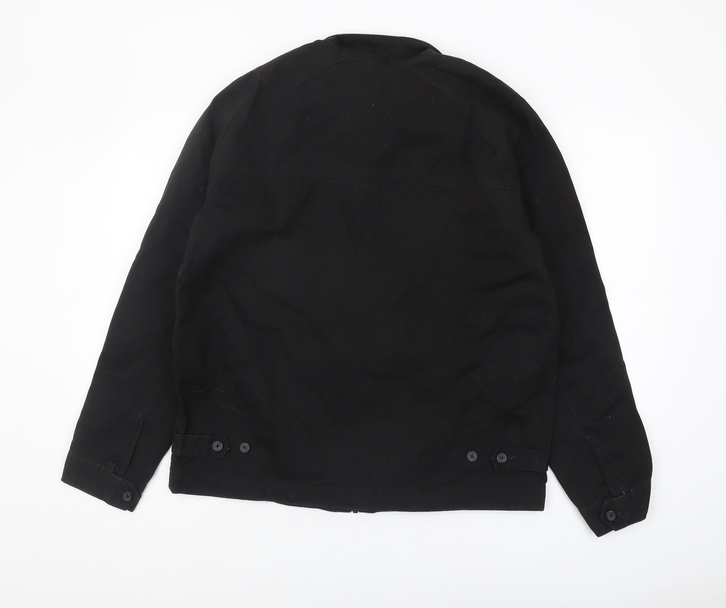 ASOS Black Men's Basic Jacket L Size, Cotton Shell