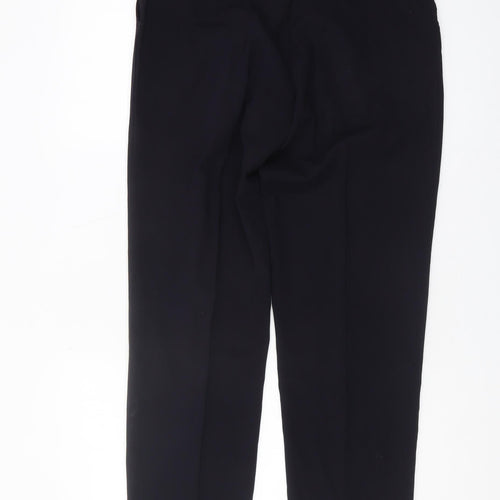 Massimo Dutti Men's Black Trousers 40 Regular Fit