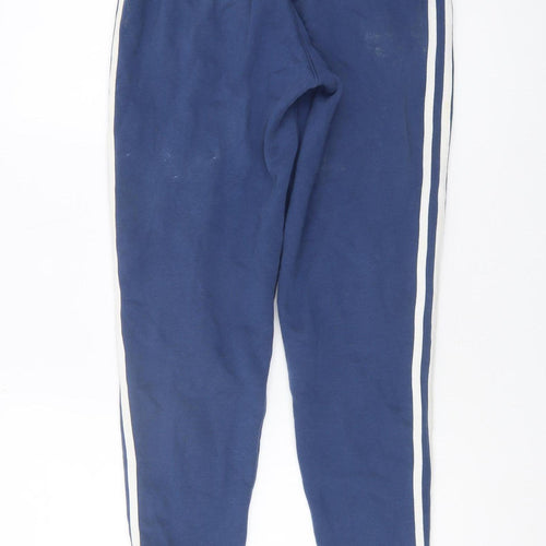 Adidas Women's Blue Jogger Trousers, S, Elastic Waist