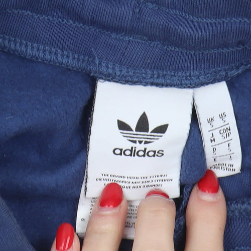 Adidas Women's Blue Jogger Trousers, S, Elastic Waist