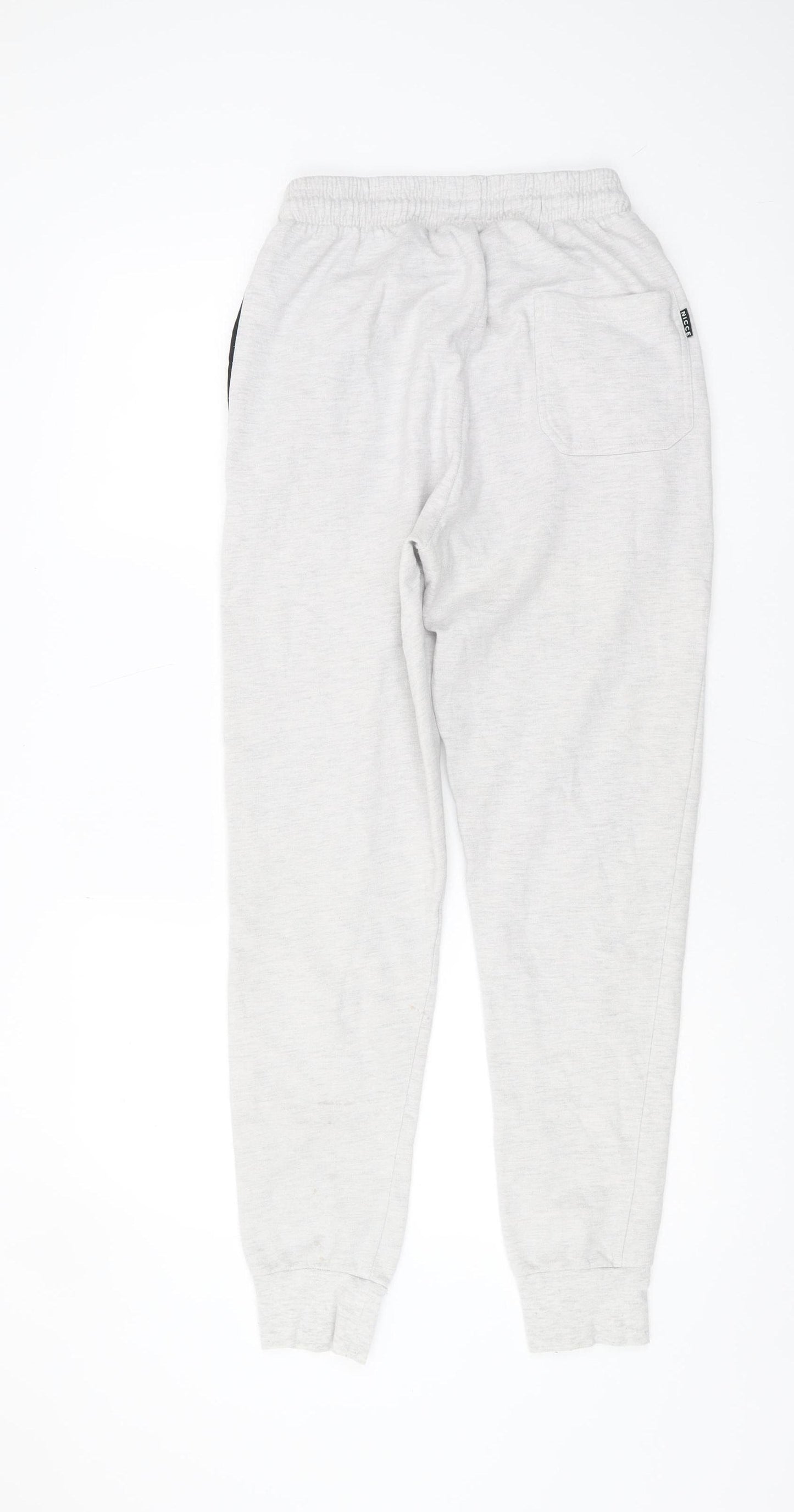NICCE Men's Grey Joggers - Size S - Casual Wear