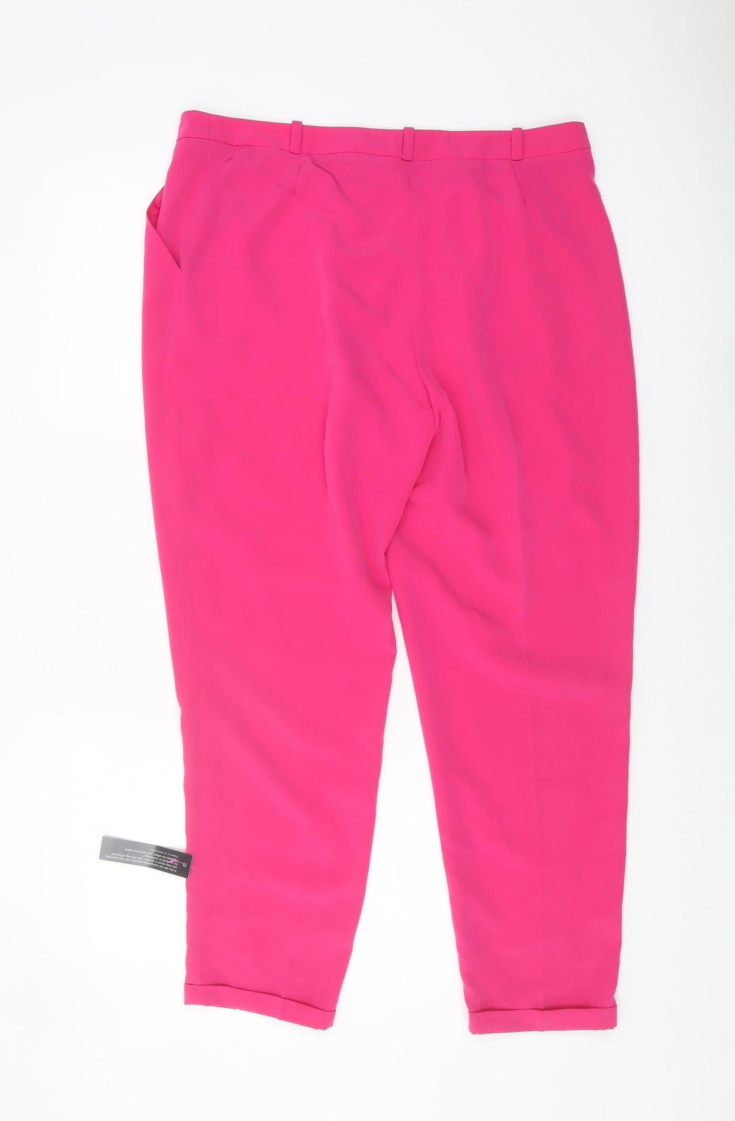 Principles Women's Pink Pleated Trousers Size 14