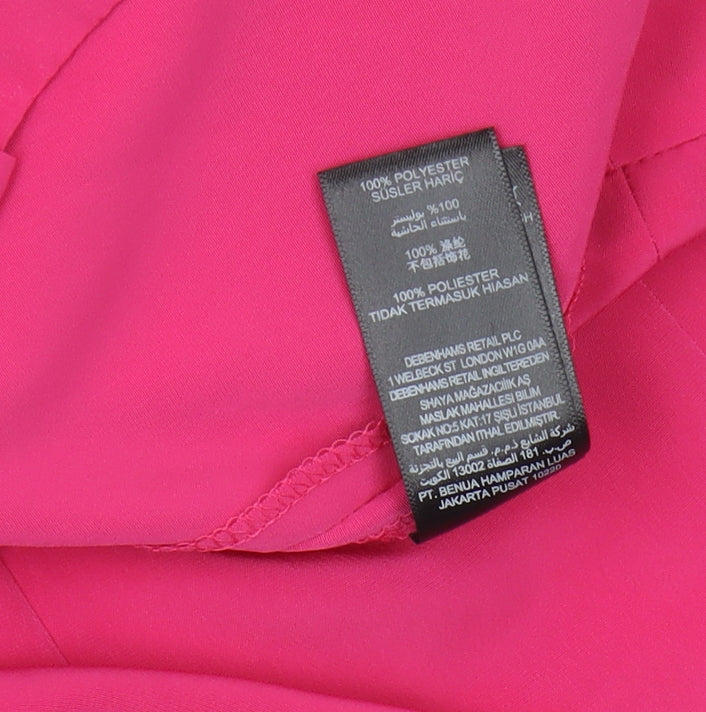 Principles Women's Pink Pleated Trousers Size 14