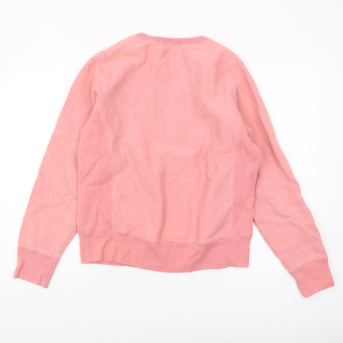 Champion Women's Pink Pullover Sweatshirt Small